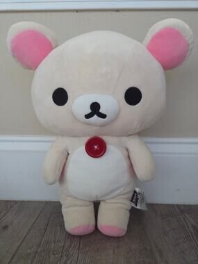 San-X Korilakkuma Plush Toy Bear Soft Stuffed Animal Cute Kawaii 12" Tall